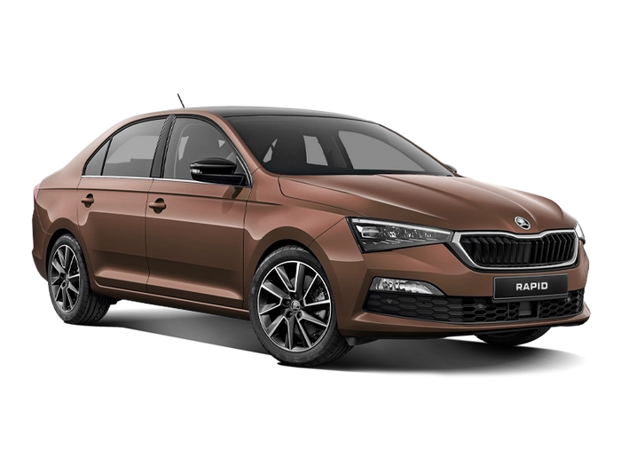 Skoda Rapid Коричневый металлик (toffee brown)