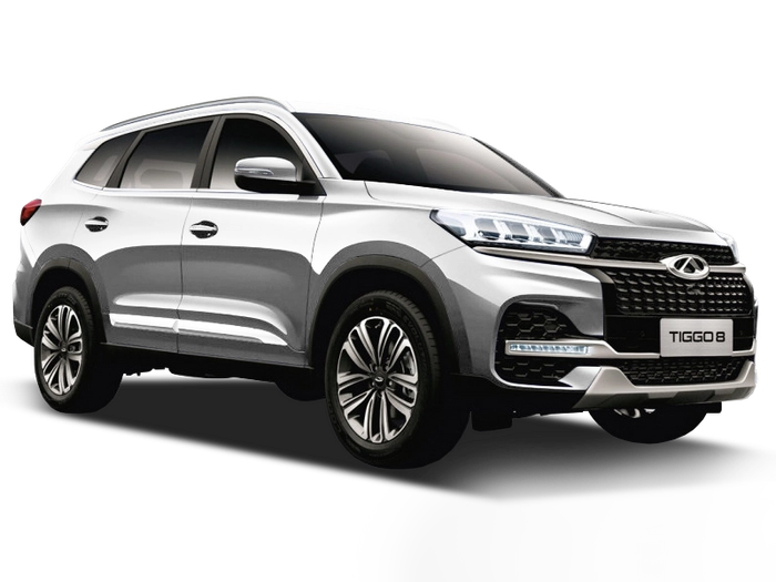 Chery Tiggo 8 Искрящийся белый